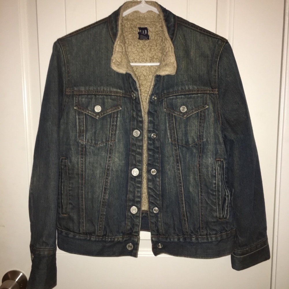 Gap dark denim jean jacket